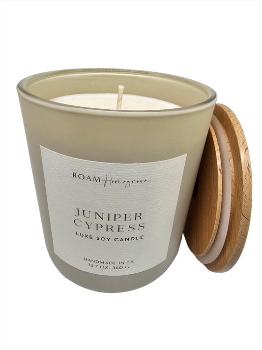 Juniper Cypress Soy Candle