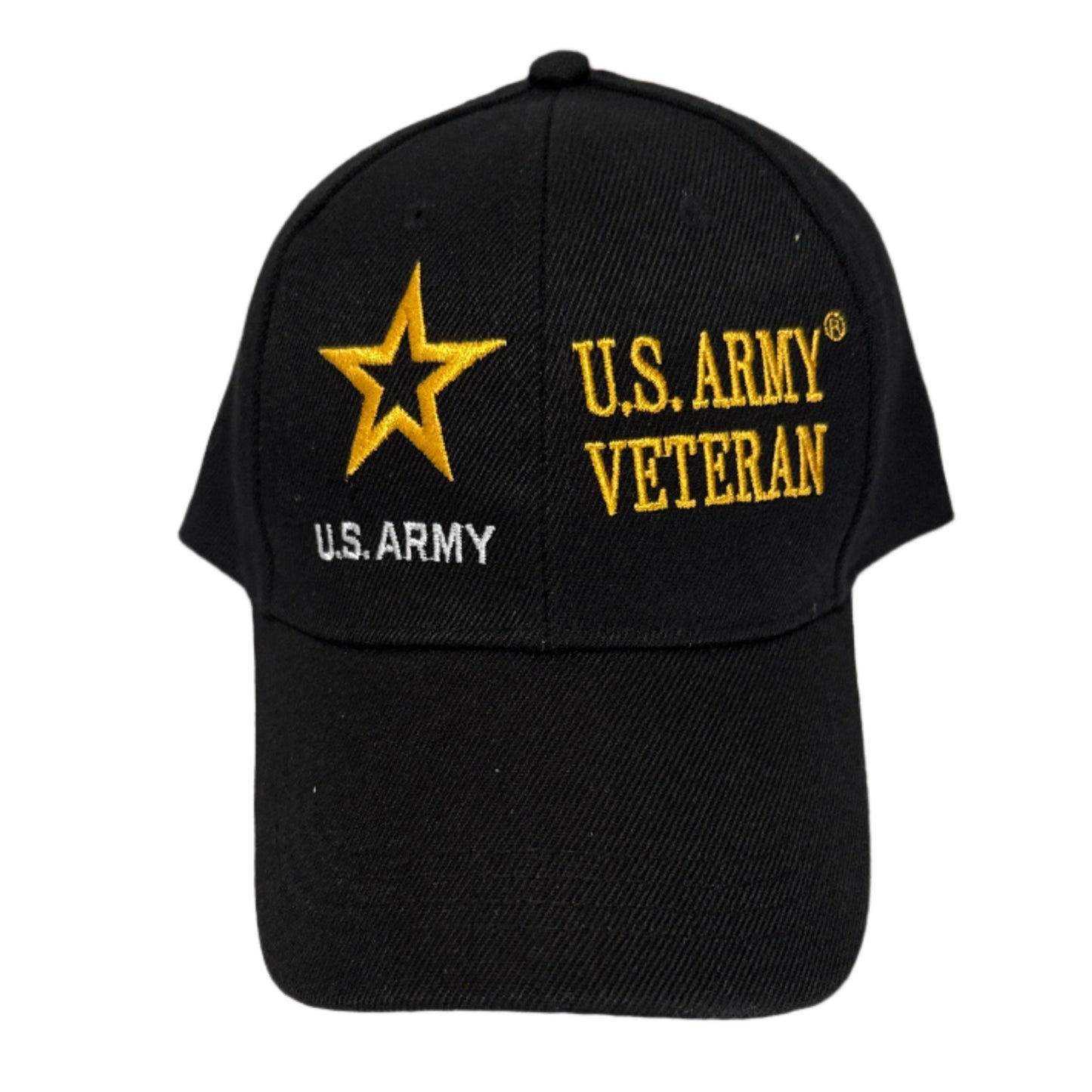 Embroidered Hat US Army Veteran W/New Star