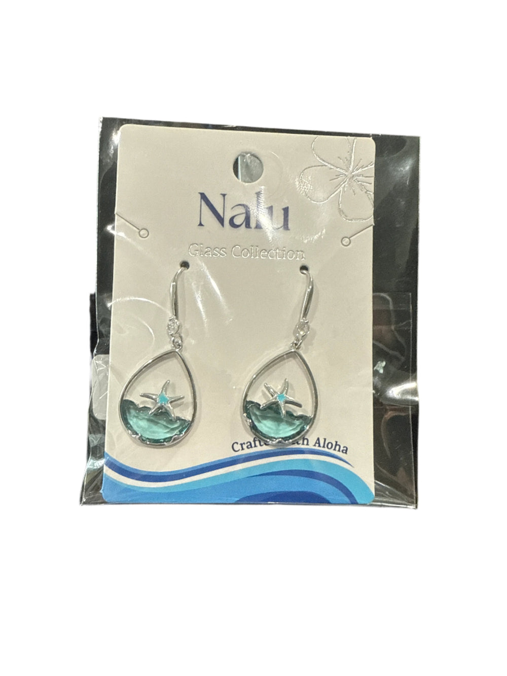 Starfish Earrings Nalu Glass Collection
