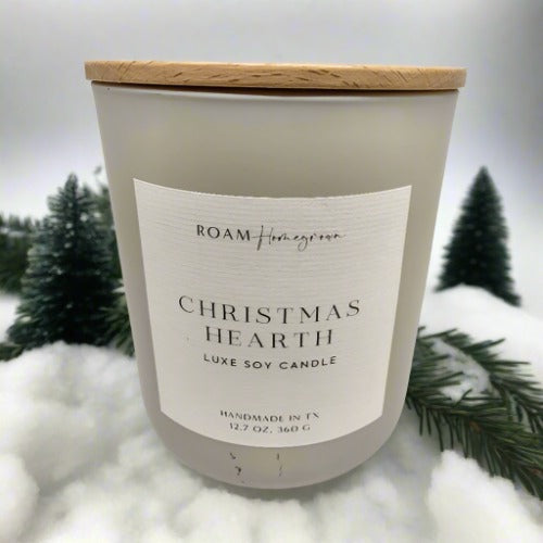 Christmas Hearth Candle
