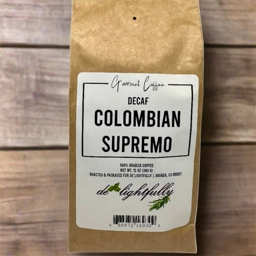 Columbian Supremo Decaf Single Origin Coffee