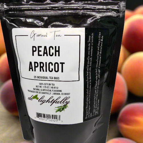 De'Lightfully Peach Apricot Gourmet Tea