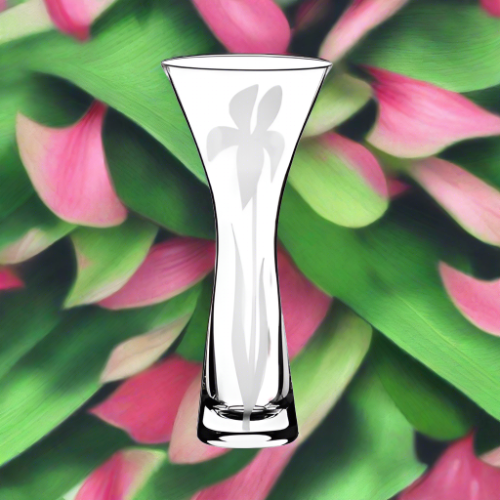 Iris Glass Vase