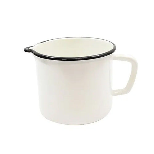white-enamelware-measuring-cup