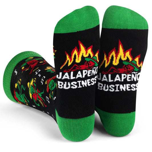Jalapeno Business Socks