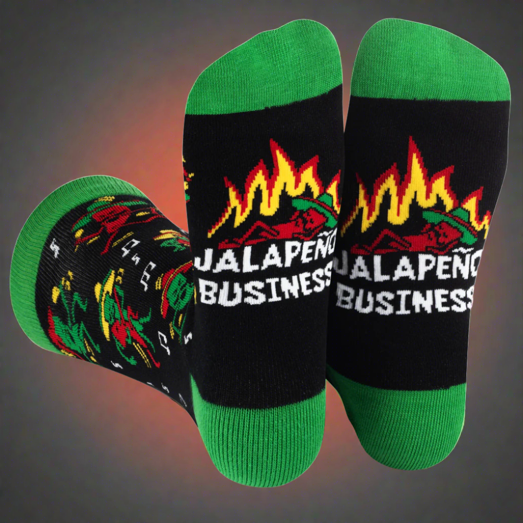 Jalapeno Business Socks