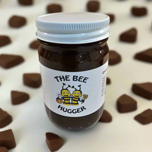 The-Bee-Hugger-Creamed-Chocolate-honey-front