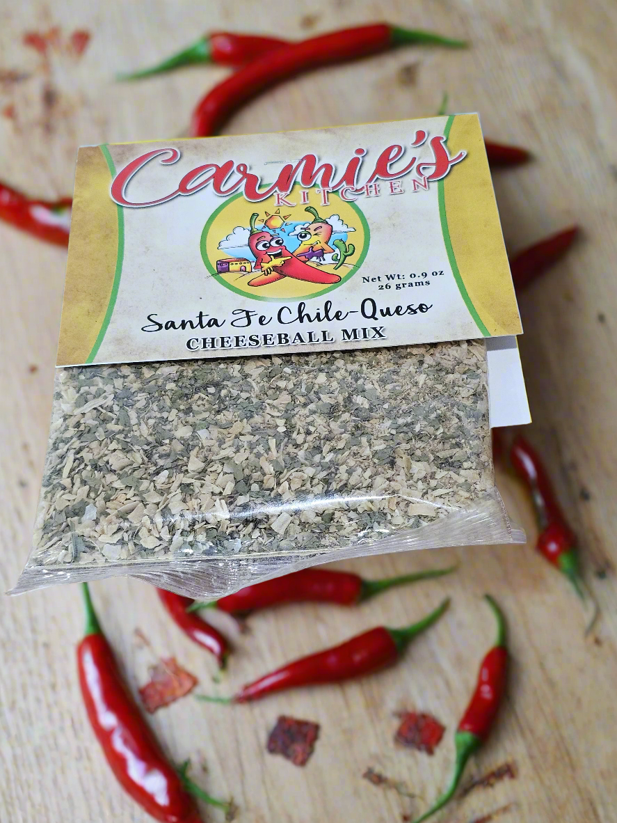 Santa Fe Chile Queso- Cheese Ball Mix .09 oz