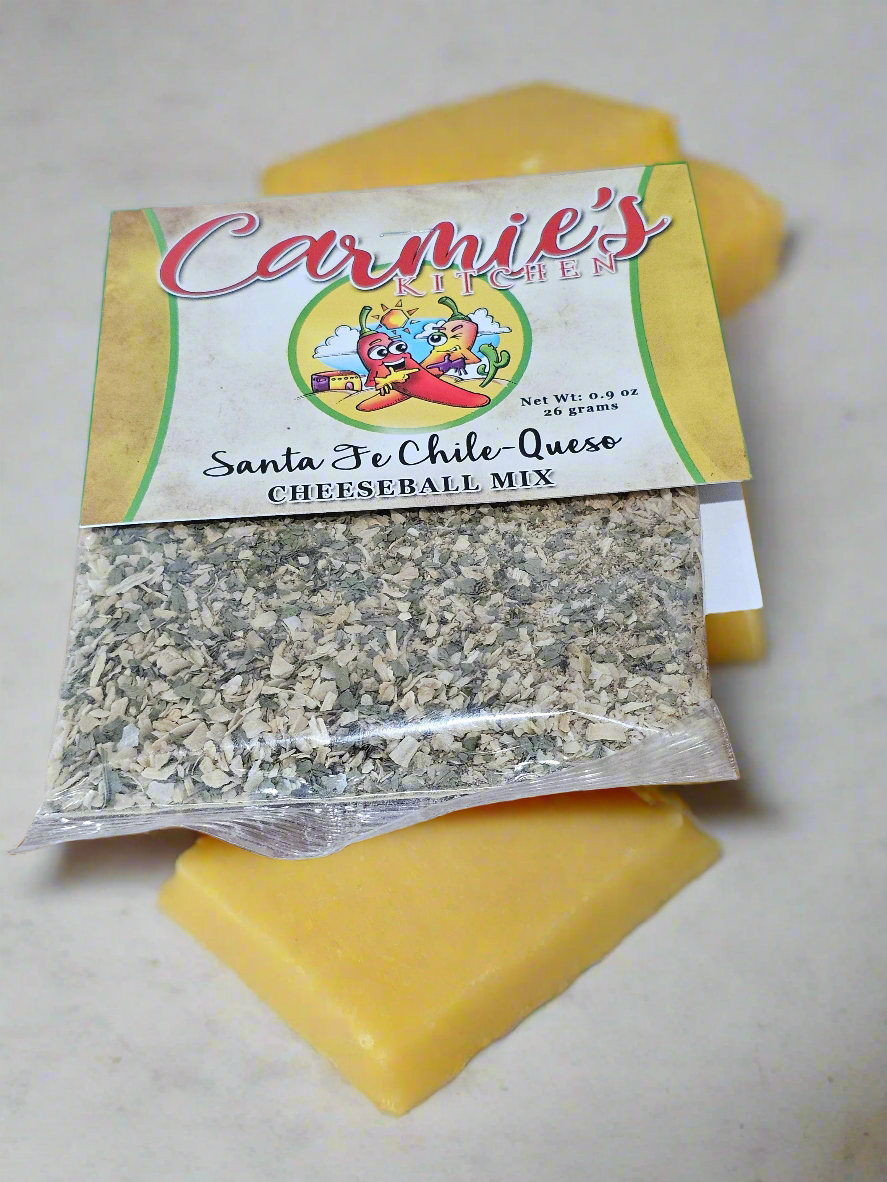 Santa Fe Chile Queso- Cheese Ball Mix .09 oz