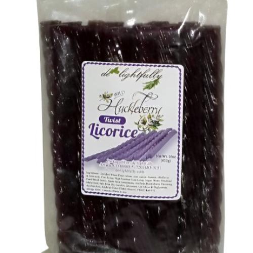 De'Lightfully Wild Huckleberry Licorice Twists