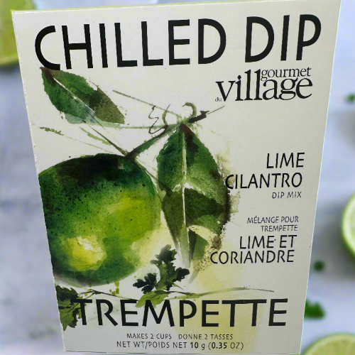 Gourmet Village Chilled Dip - Trempette Lime Cilantro